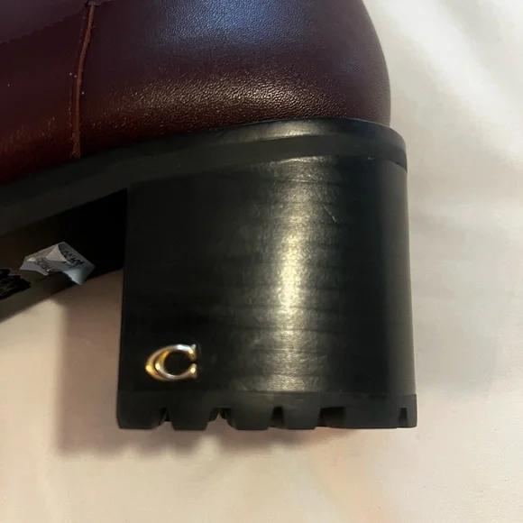 Coach Brown Ankle Boots size 10 - Picture 4 of 7